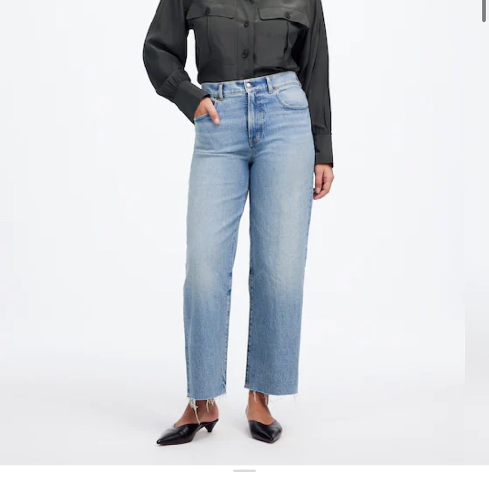 Madewell The Perfect Vintage Wide Leg Crop